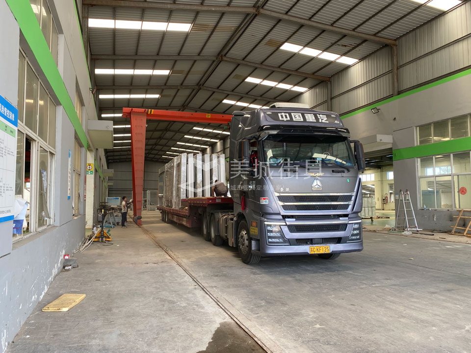 2022.7.1號美城街具供應徐州公交候車亭發貨現場 2022.7.1號美城街具供應徐州公交候車亭發貨現場